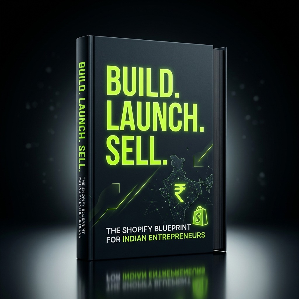 Build Launch Sell Shopify blueprint book mockup
