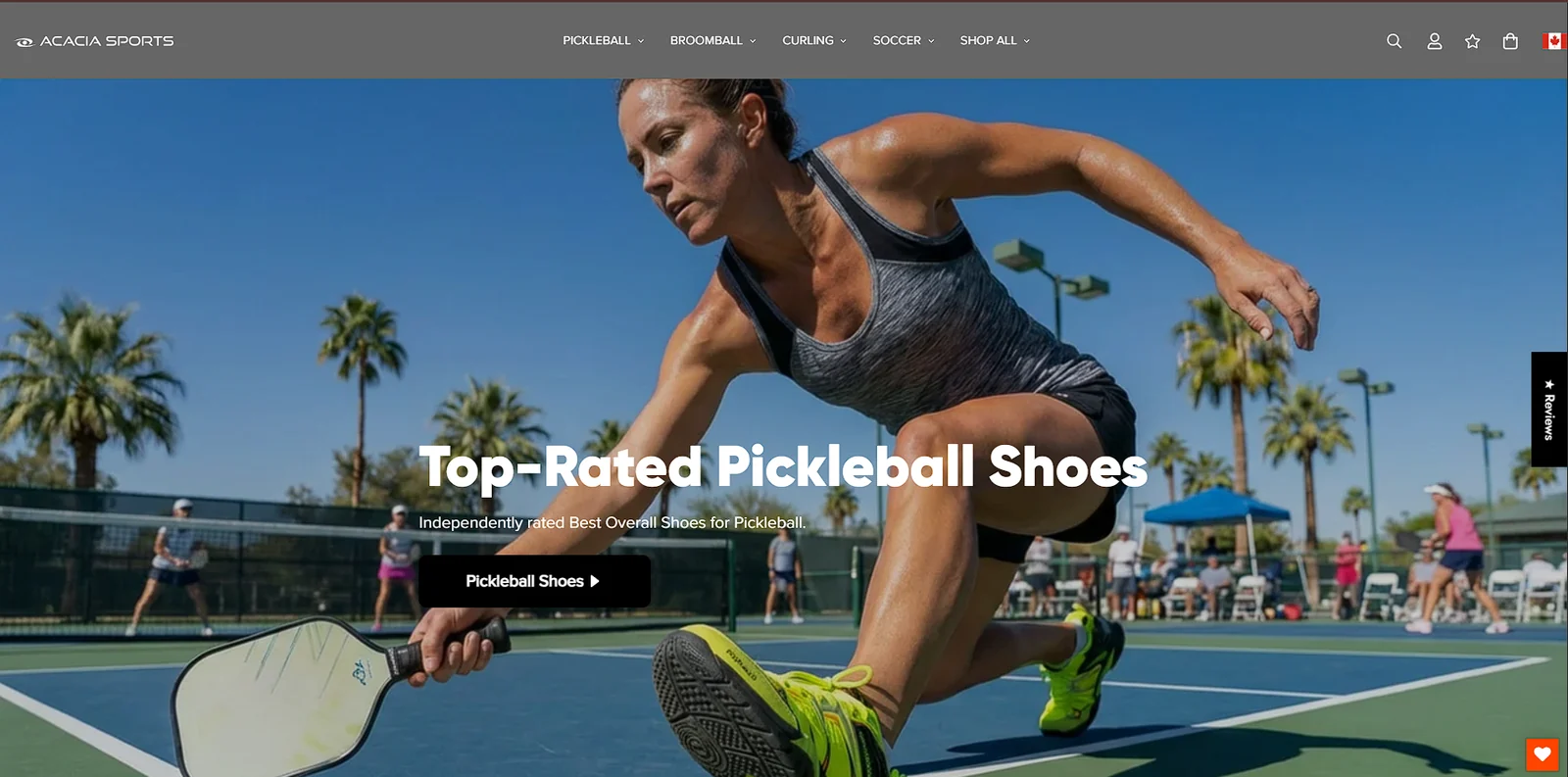 Acacia Sports US ecommerce CRO project